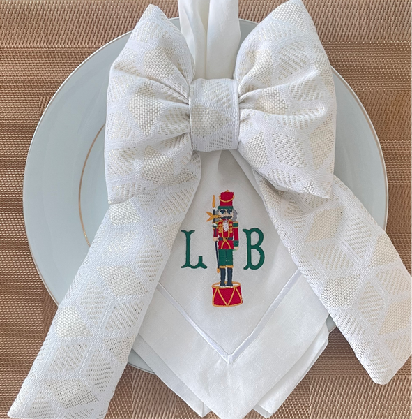 Servilletas de Lino Cascanueces set de 4