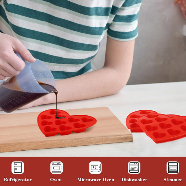 Molde para Chocolate e Hielo en forma de corazón