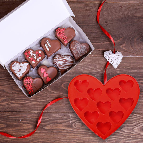 Molde para Chocolate e Hielo en forma de corazón