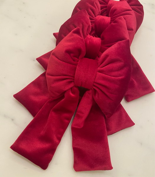 Bow napkin ring set de 4