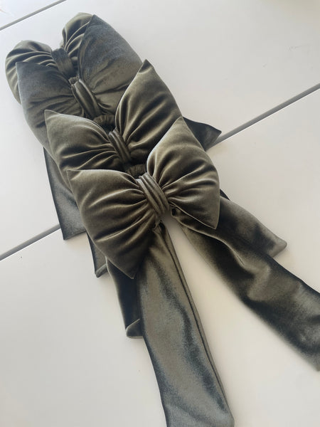 Bow napkin ring set de 4