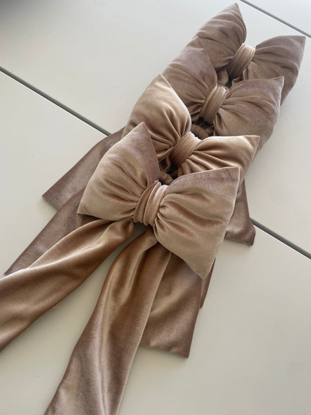 Bow napkin ring set de 4