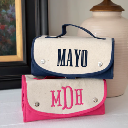 Canvas Roll Up Cosmetic