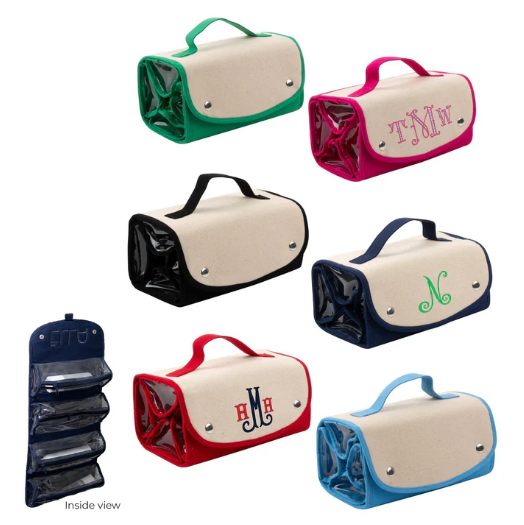 Canvas Roll Up Cosmetic