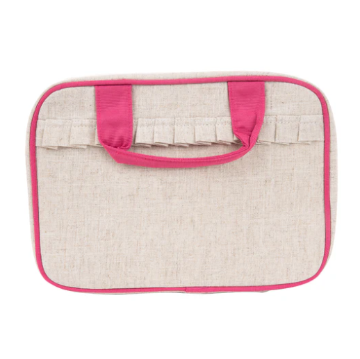 Linen Cosmetic Bag