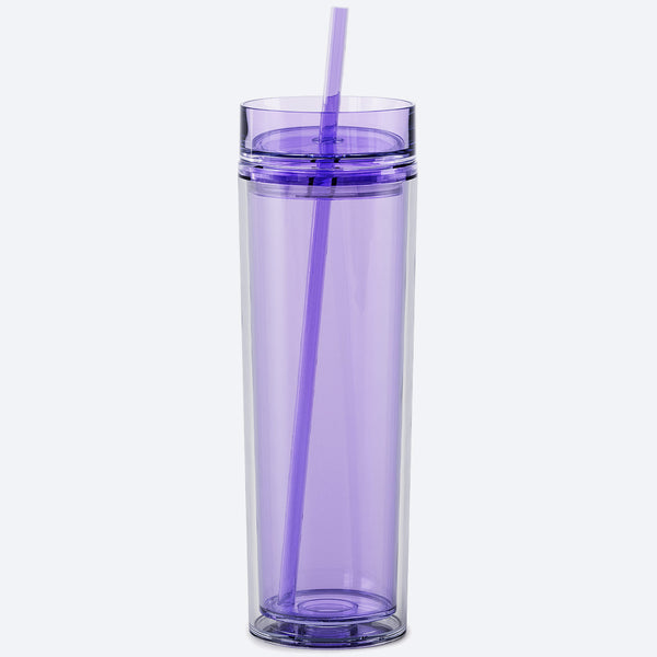 Skinny Acrylic Tumbler Double Wall