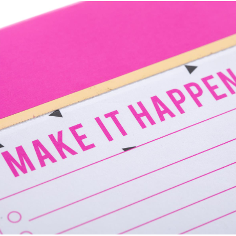 Make it happen Notebook