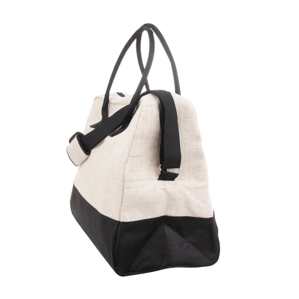 Linen Weekender Bag