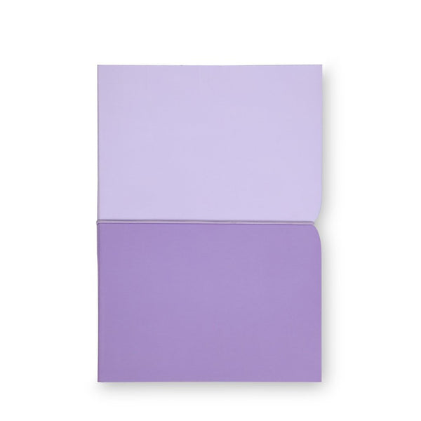 Lilac Plunge Notepad Folio KSNY