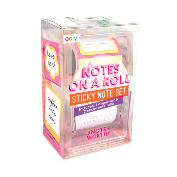 Sticky Notes on a Roll