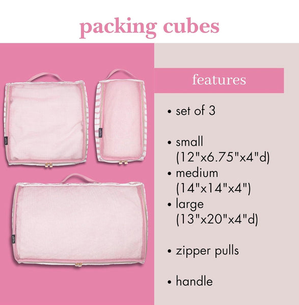 Goddess Stripe Packing Cubes KSNY