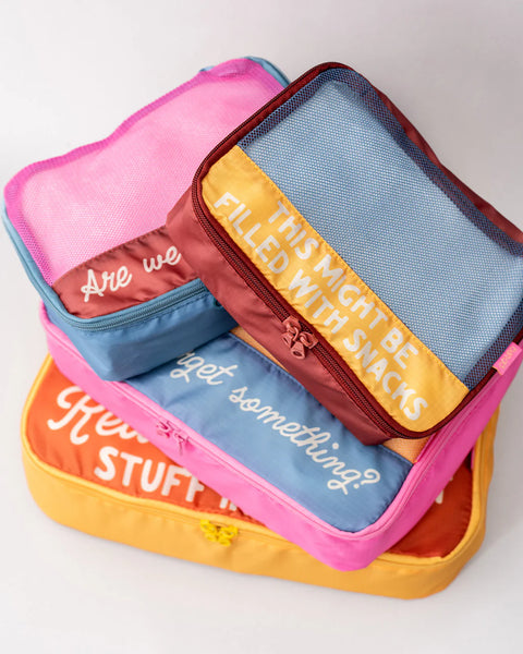 Packing Cube Set - Really Important Stuff