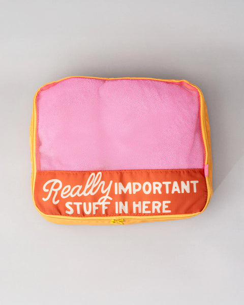 Packing Cube Set - Really Important Stuff