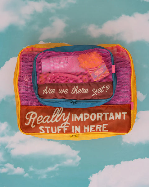 Packing Cube Set - Really Important Stuff