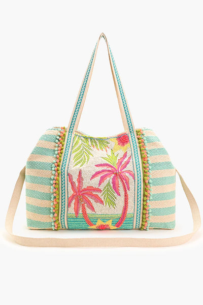 Palms Away Beach Bag