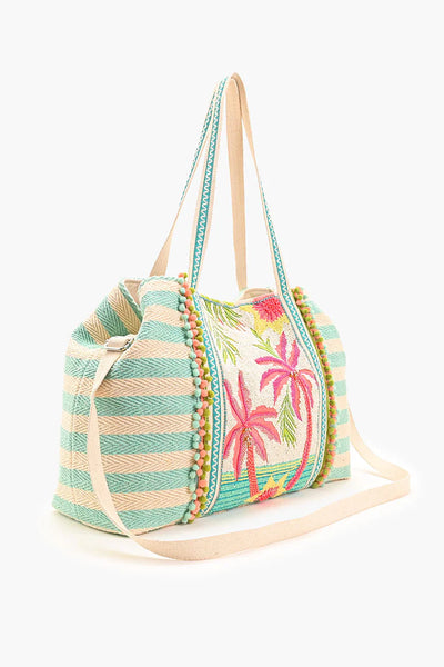 Palms Away Beach Bag