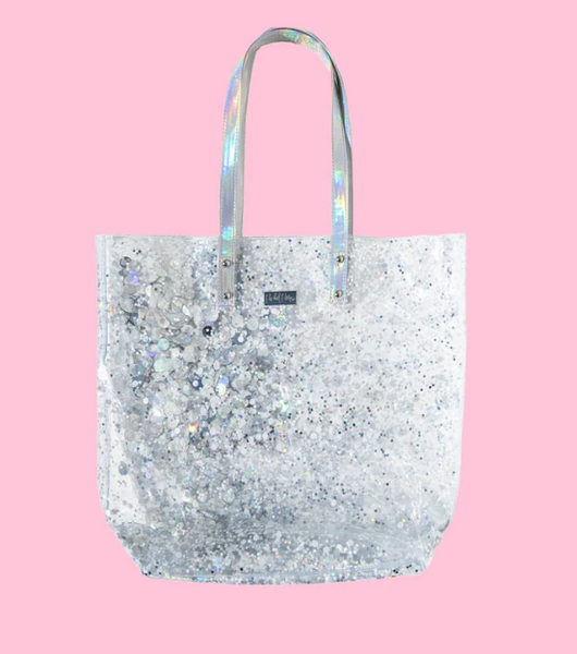 More Metallic Confetti Bucket Bag