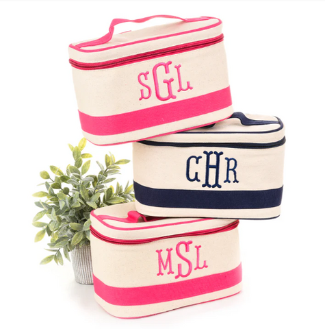 Linen Train Case