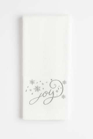 Toalla de manos Navidad Joy
