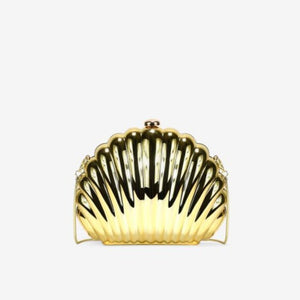 Seashell Gold Clutch