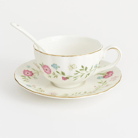 Set de Taza de Flores