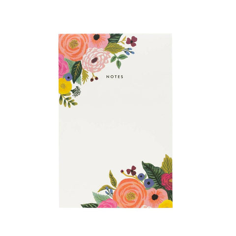 Juliet Rose Blank Notepad