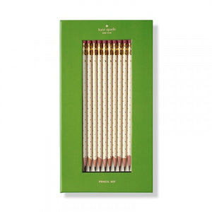 Pencil Set Gold Dot KSNY