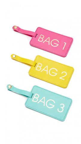 Colors Luggage Tag