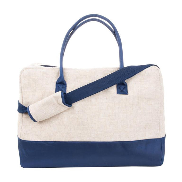 Linen Weekender Bag