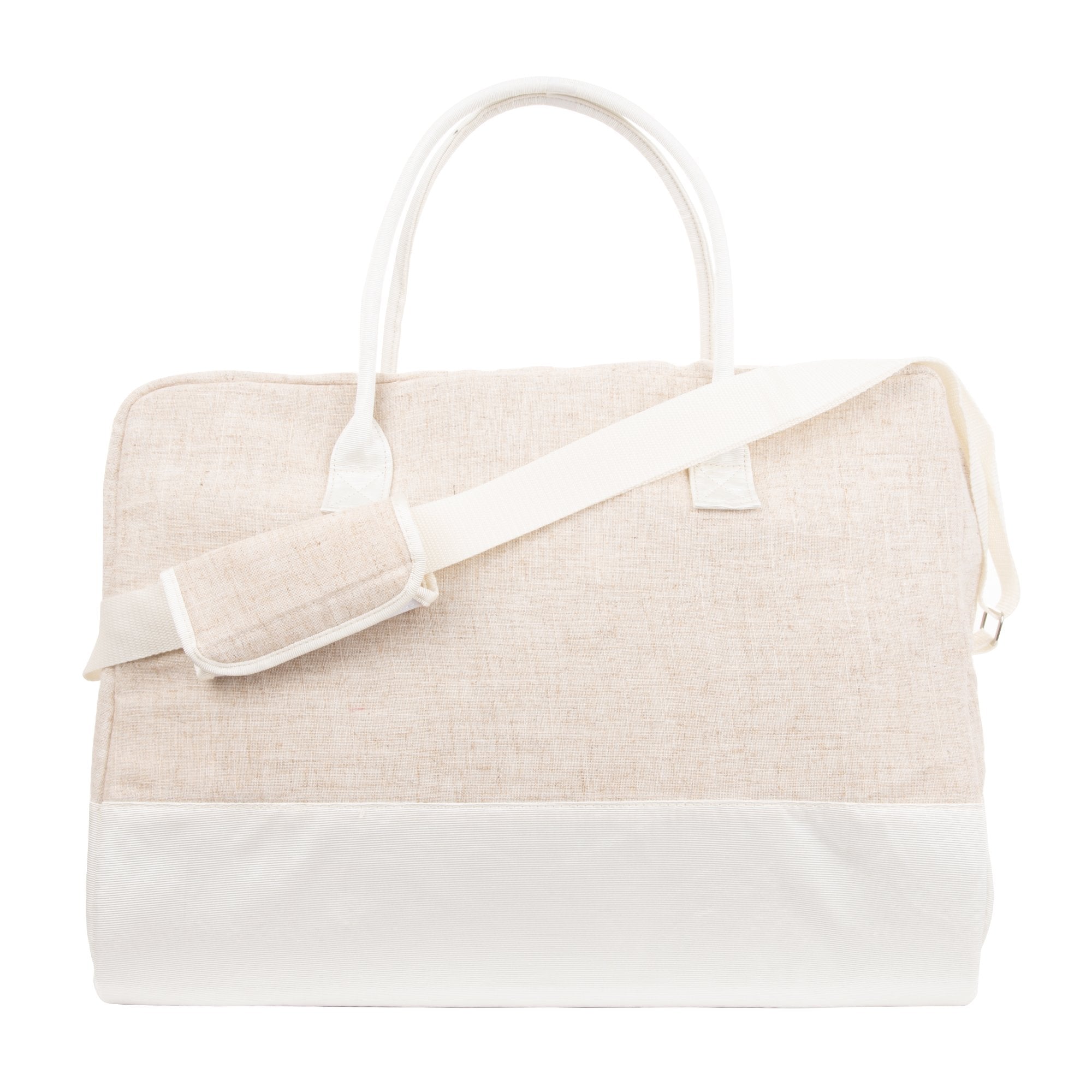 Linen Weekender Bag
