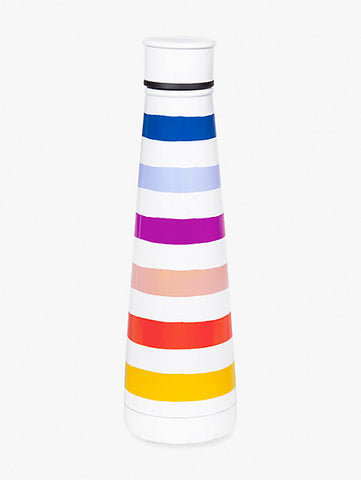 Stainless Steel Water Bottle Candy Stripe KSNY