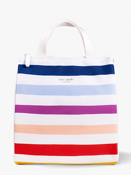 Lunch Bag, Candy Stripe KSNY