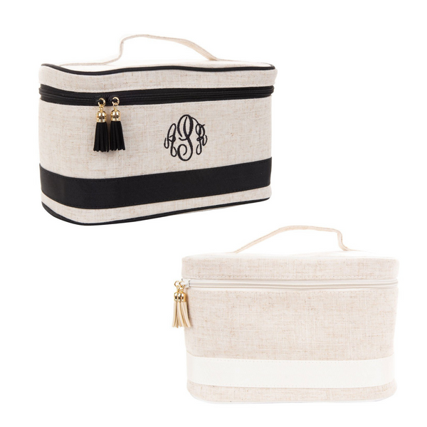 Linen Train Case