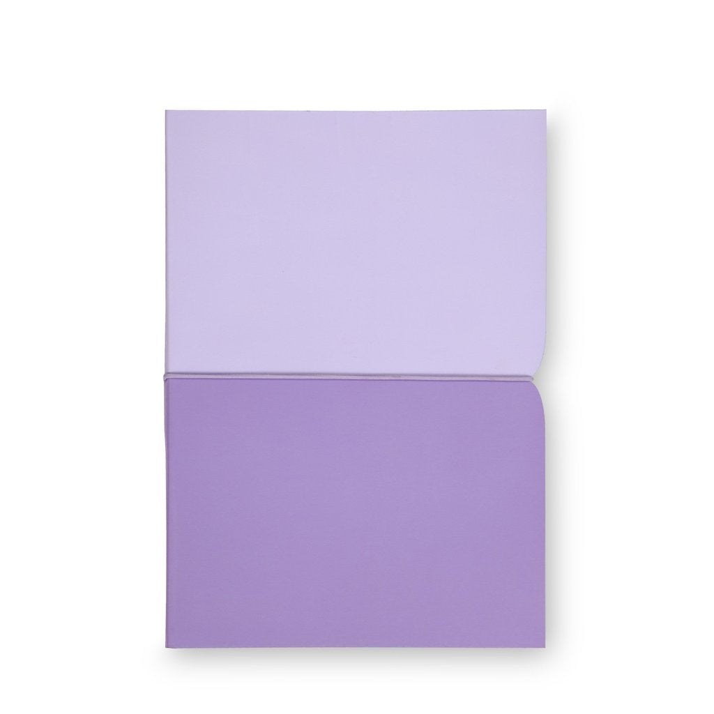 Lilac Plunge Notepad Folio KSNY