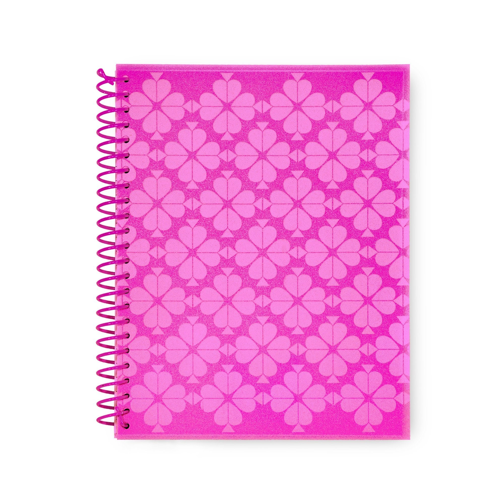 Small Spiral Notebook, Neon Pink KSNY