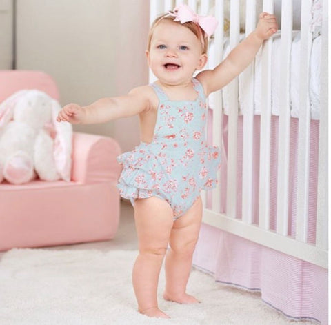 Floral Baby Romper