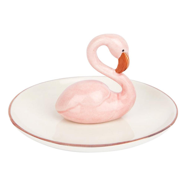 Flamingo trinket tray