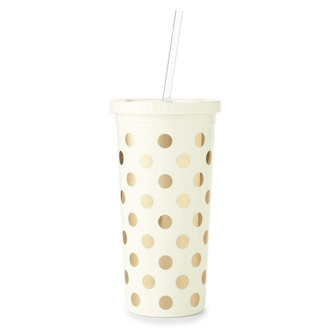 Gold dot tumbler KSNY