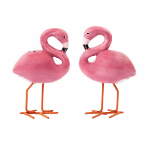 Salt and pepper flamingo Shakers