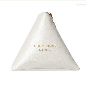 Champagne Money Change Purse