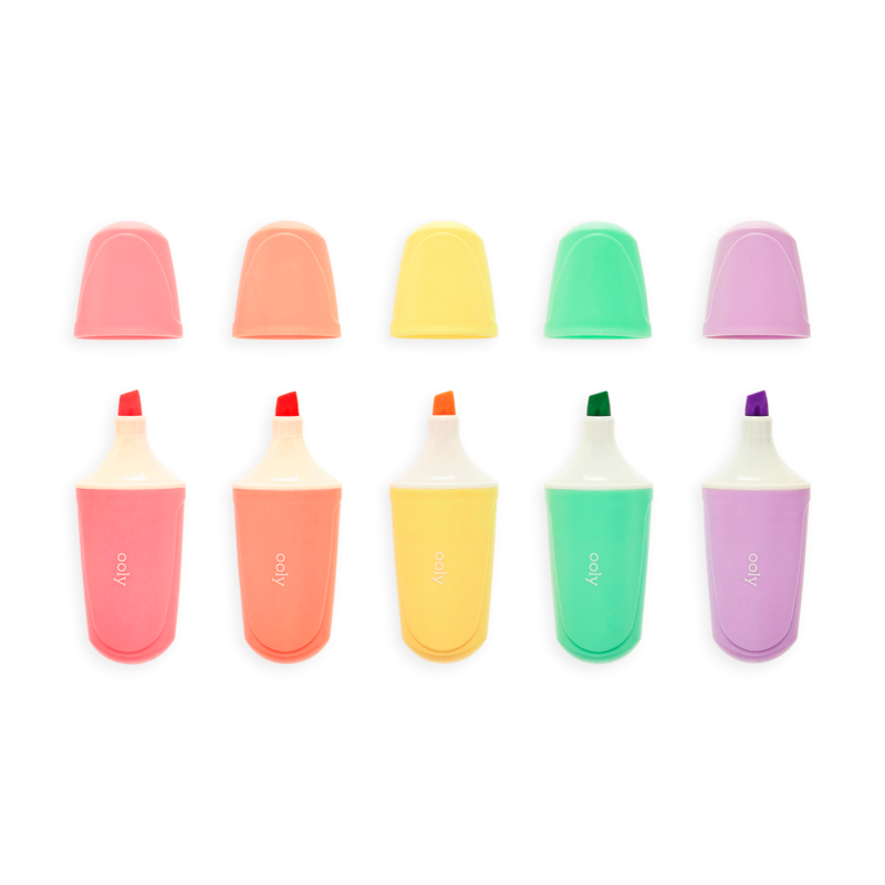 Le bonbon pâtisserie Highlighters con olor a Fresa - Set de 5