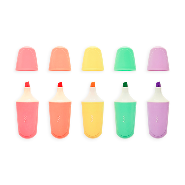 Le bonbon pâtisserie Highlighters con olor a Fresa - Set de 5