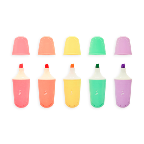 Le bonbon pâtisserie Highlighters con olor a Fresa - Set de 5