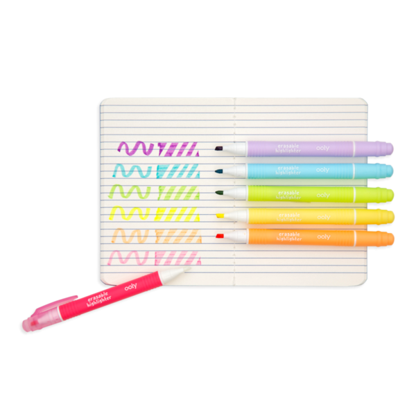 Mini magic liners erasable Highlighters - Set de 6